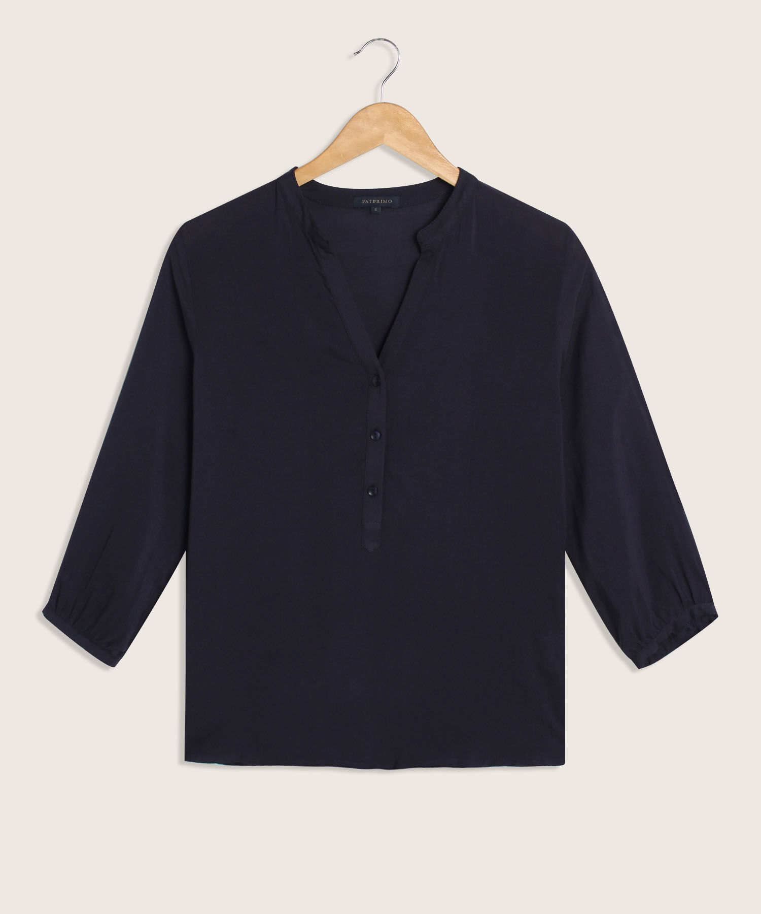 Blusa Manga 3/4 Unicolor