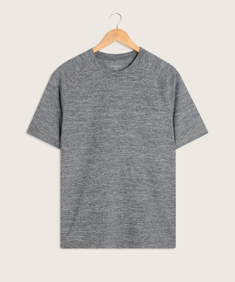 Camiseta Deportiva Jaspeada