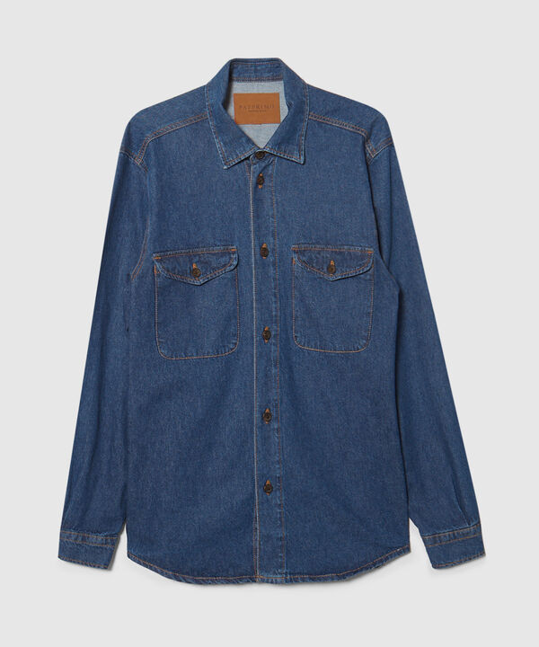 Chaqueta Sobrecamisa Tono Medio