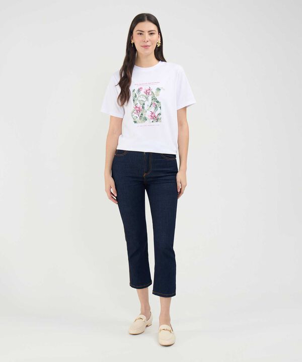 Camiseta Estampado Botánico image number null