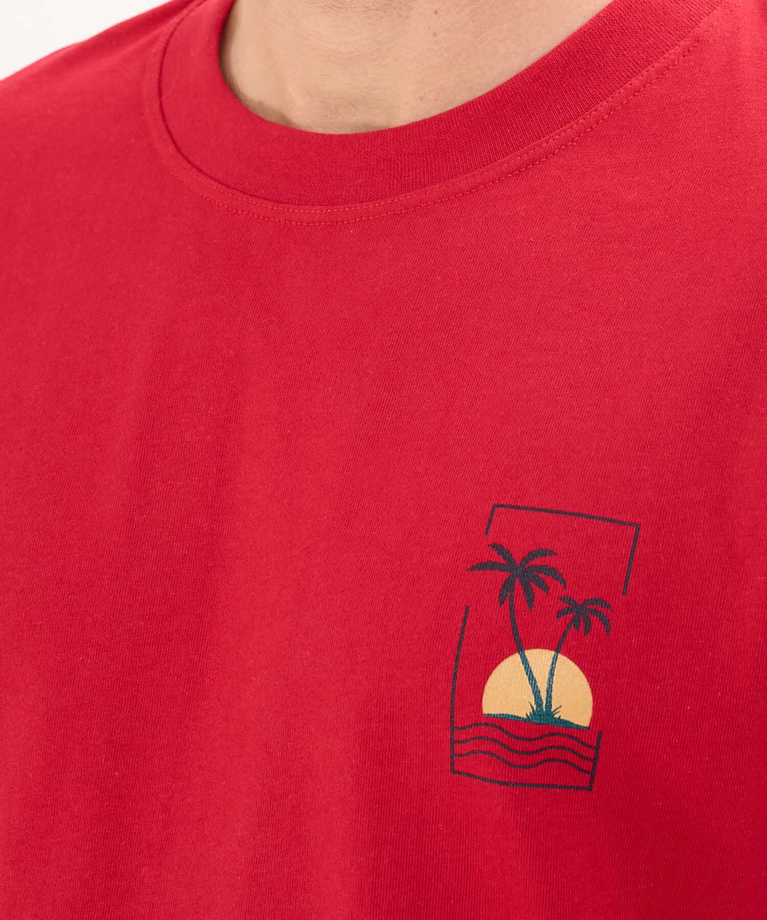 Camisa Estampado Tropical