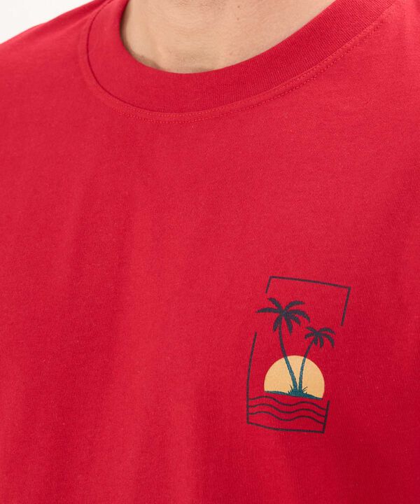 Camisa Estampado Tropical
