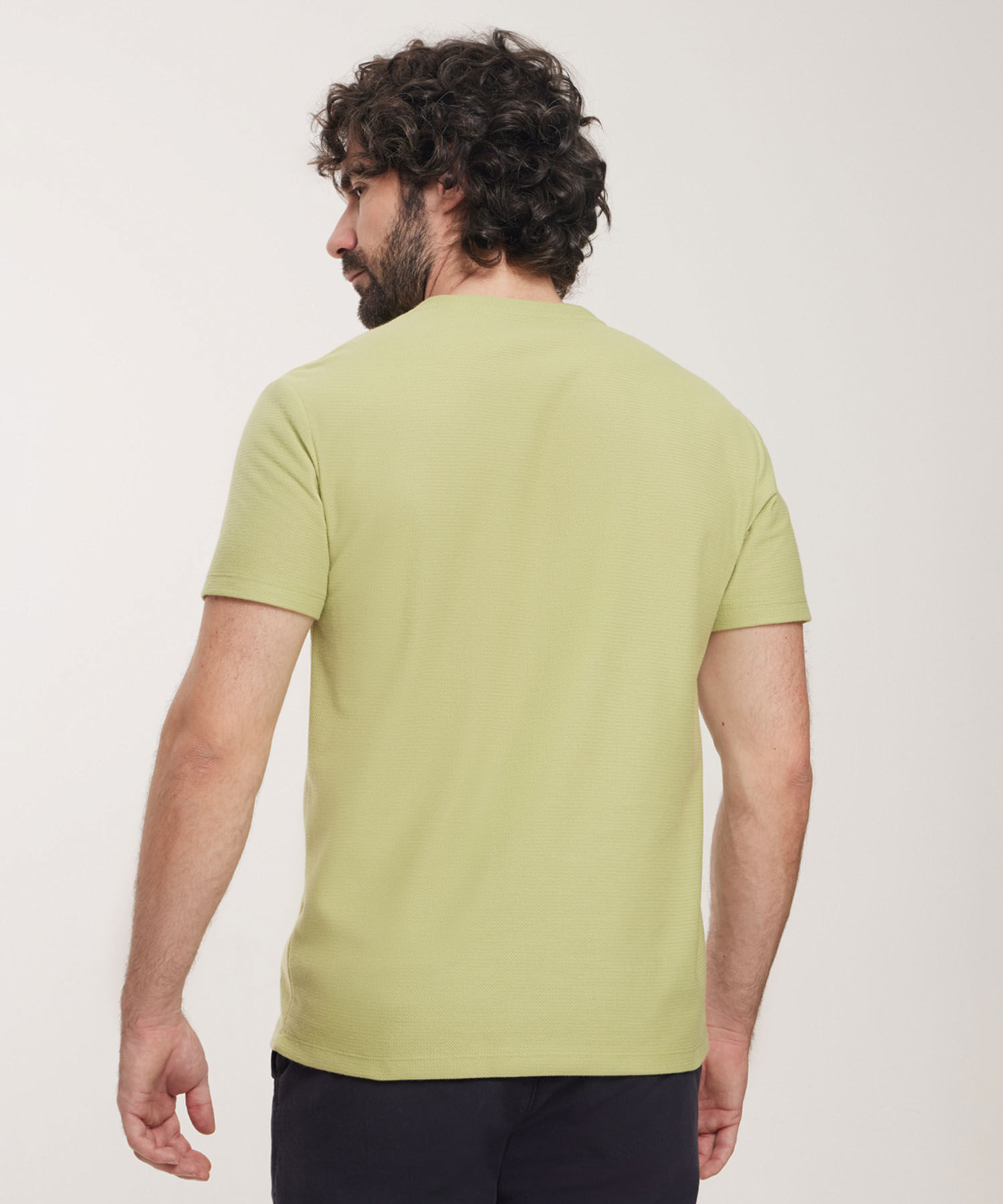 Camiseta Manga Corta Con Bolsillo