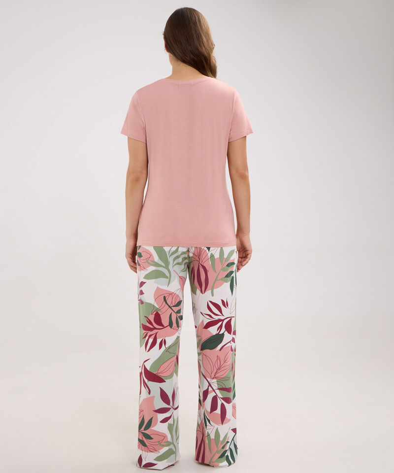 Conjunto de Pijama Estampado Floral
