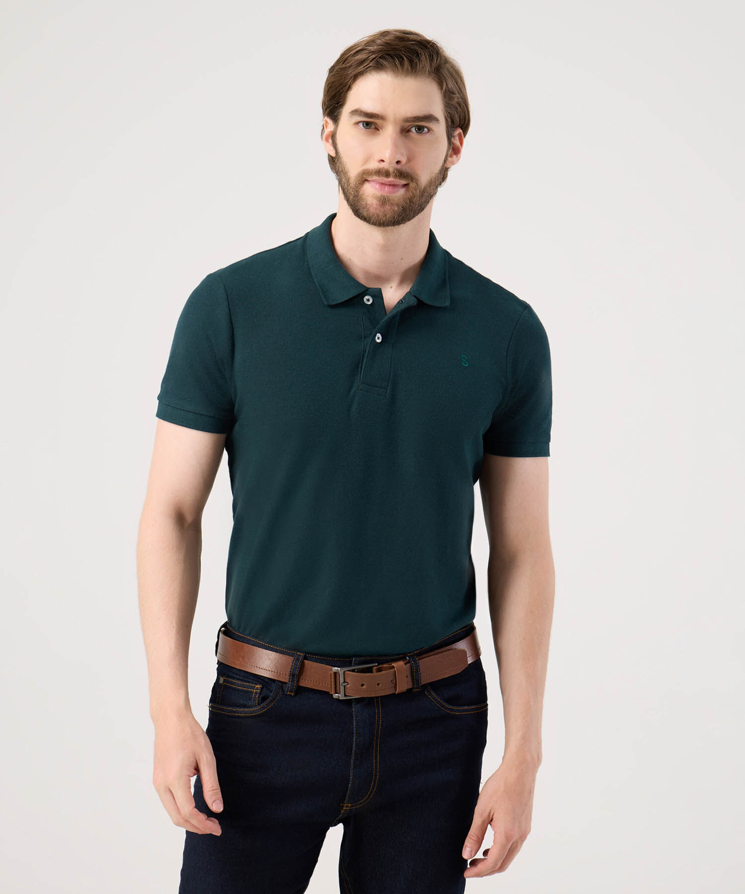Polo Con Diseño Clasico 