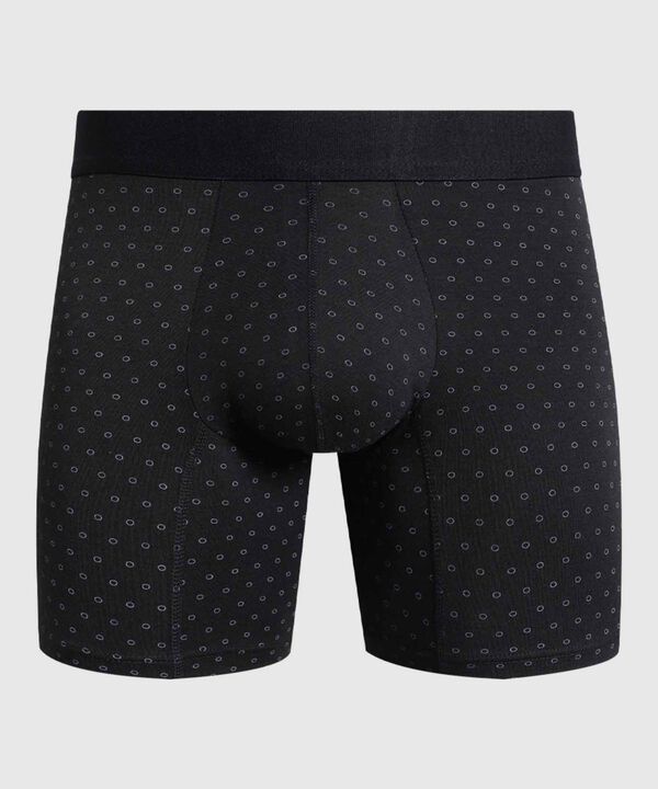 Set X2 B&oacute;xers Medios Estampados Para Hombre image number null