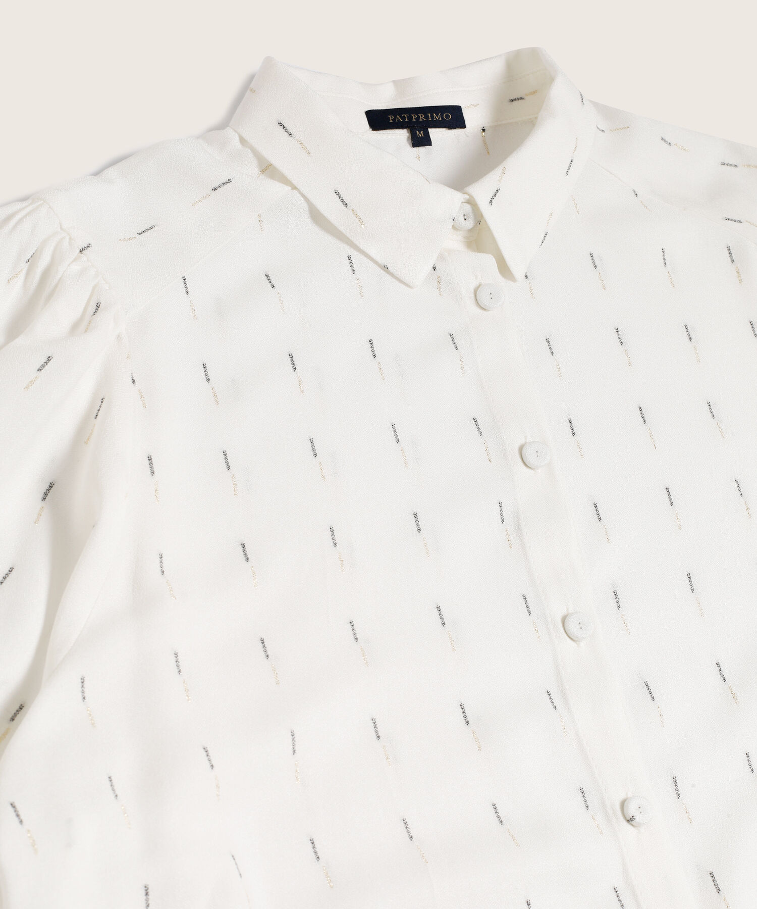 Camisa Manga Corta Con Corte
