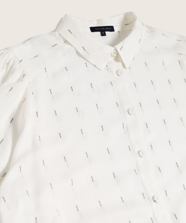 Camisa Manga Corta Con Corte