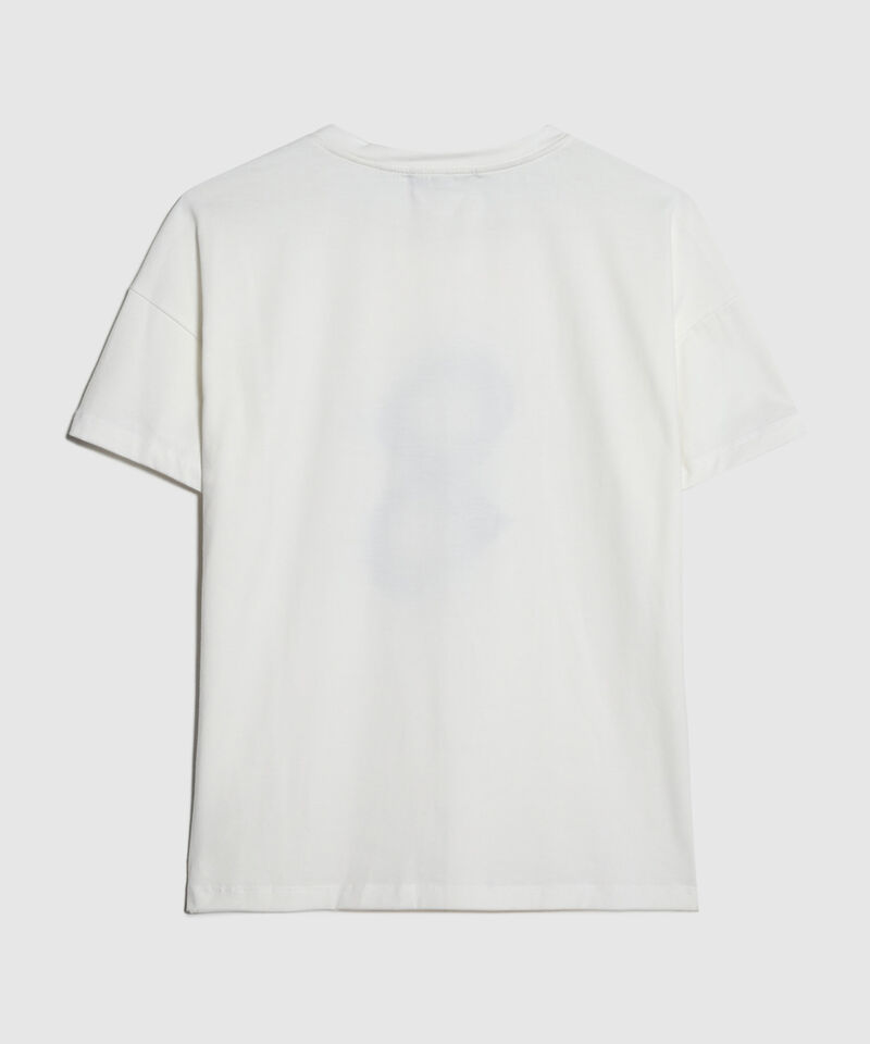 Camiseta Estampado Metalizado