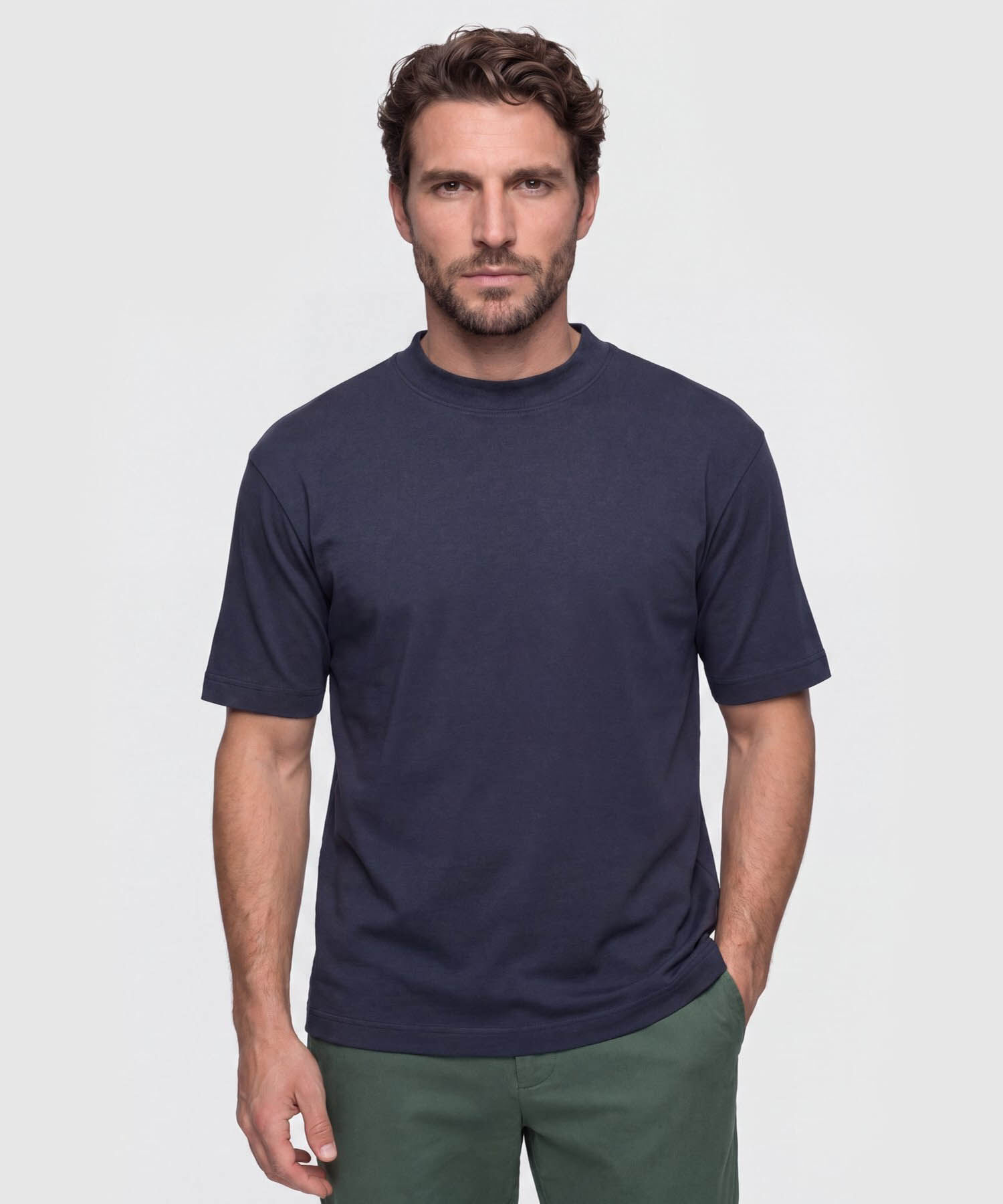 Camiseta Cuello Redondo Manga Corta Hombre