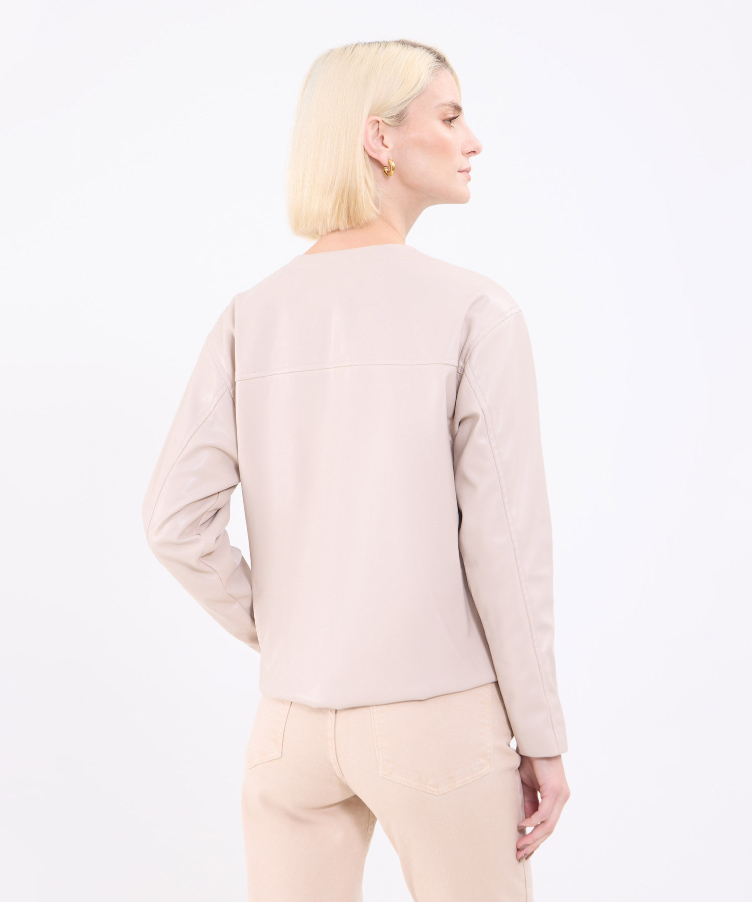 Chaqueta Casual Unicolor