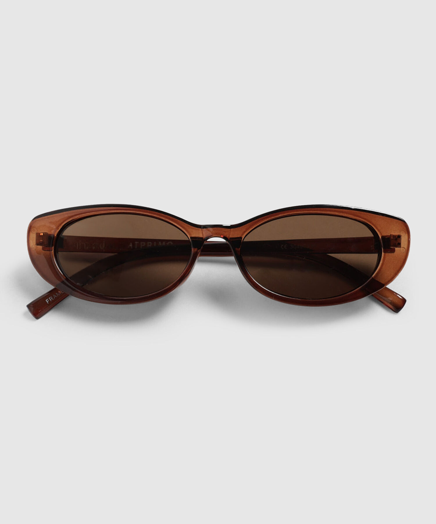 Gafas De Sol Ovaladas Delgadas Para Mujer