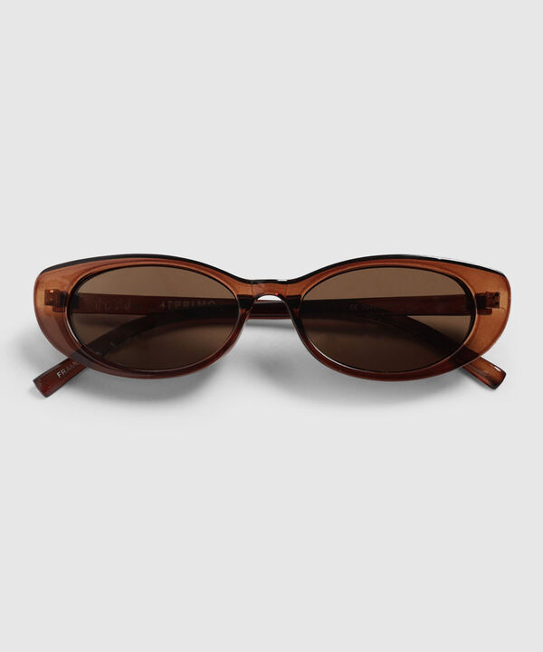 Gafas De Sol Ovaladas Delgadas Para Mujer