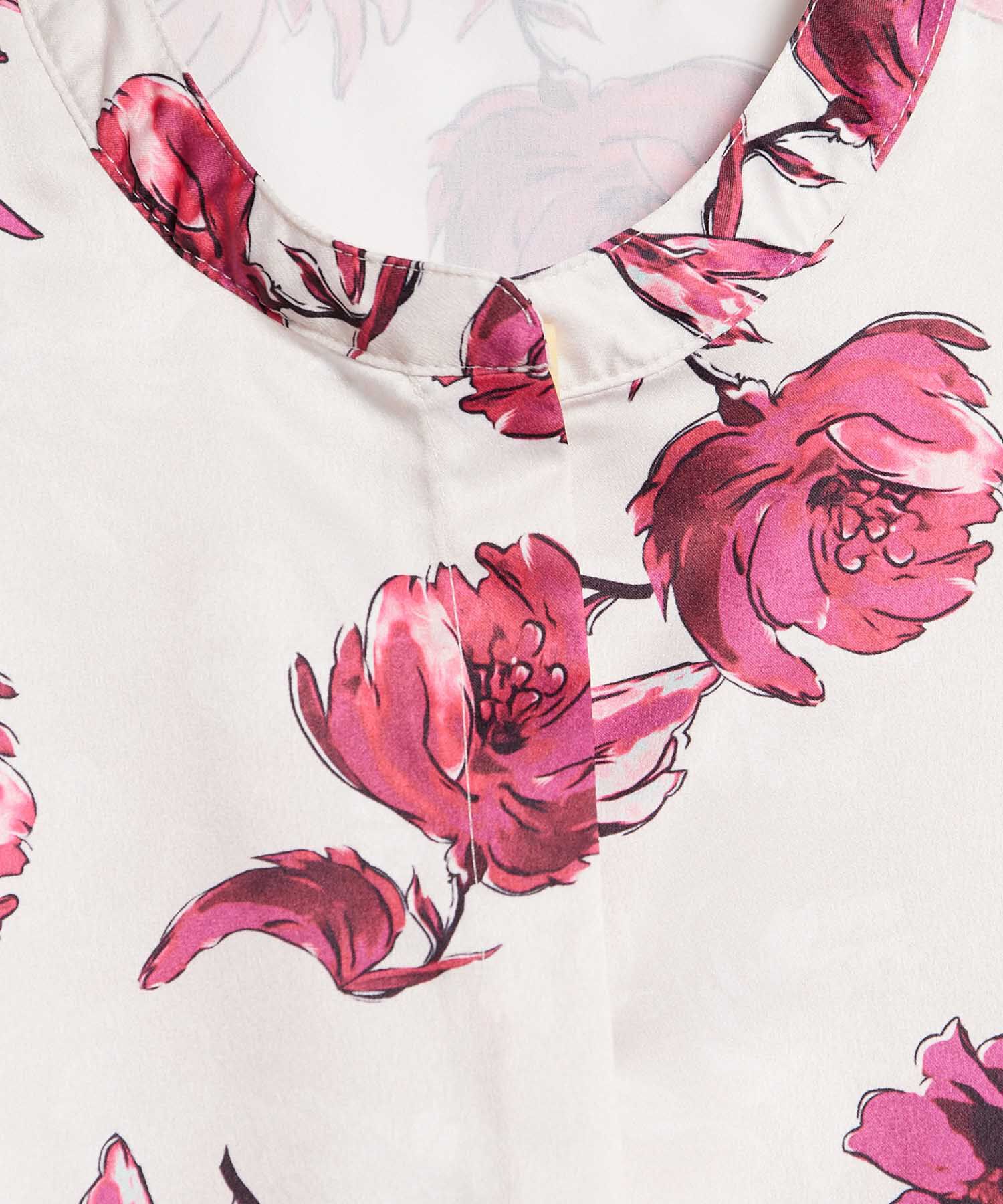 Blusa Estampada Manga Englobada