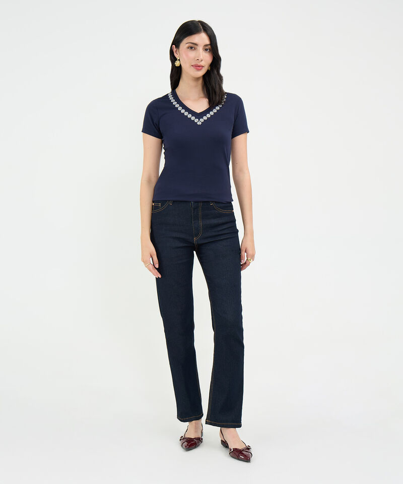 Camiseta Escote en V