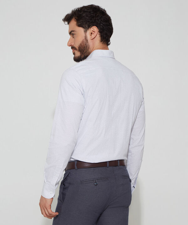 Camisa Estampada Manga Larga