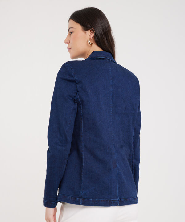 Blazer Femenino Tono Oscuro