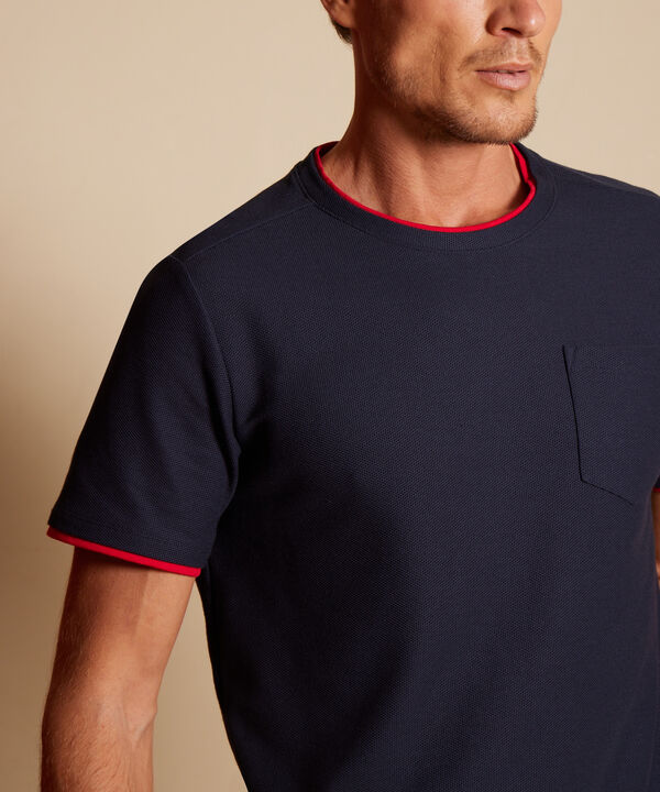 Camiseta Cuello Redondo Unicolor