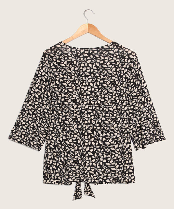 Camiseta Estampada Manga 3/4