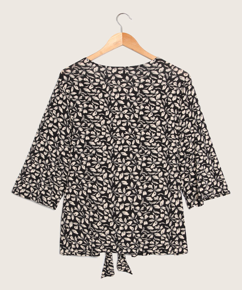 Camiseta Estampada Manga 3/4