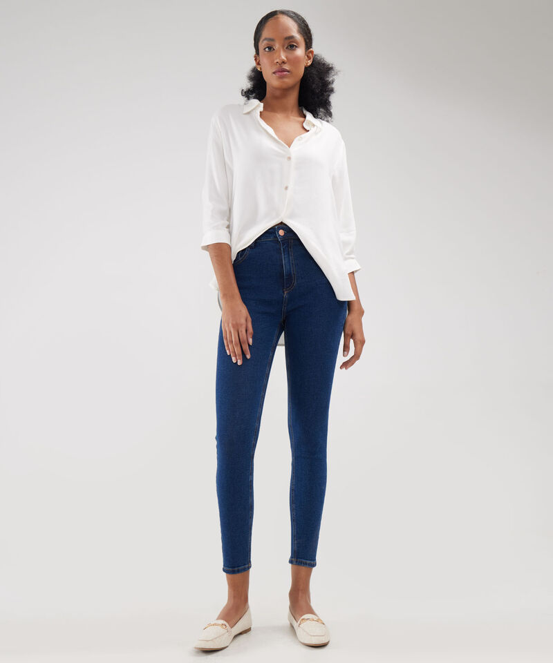 Jean Esencial Skinny Dark Blue