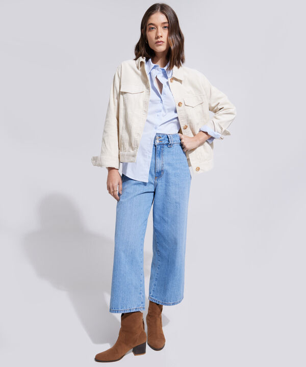 Camisa Casual Semi Ajustada