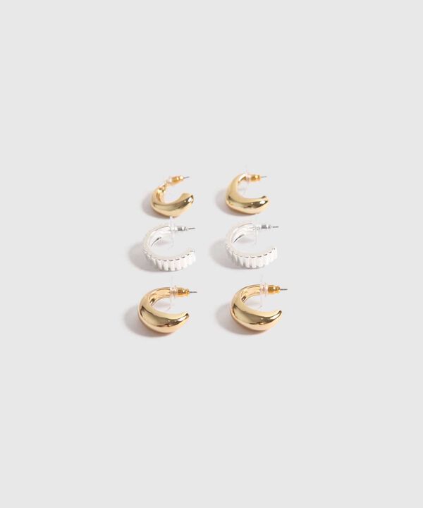 Pack x 3 Aretes de Medialuna image number null