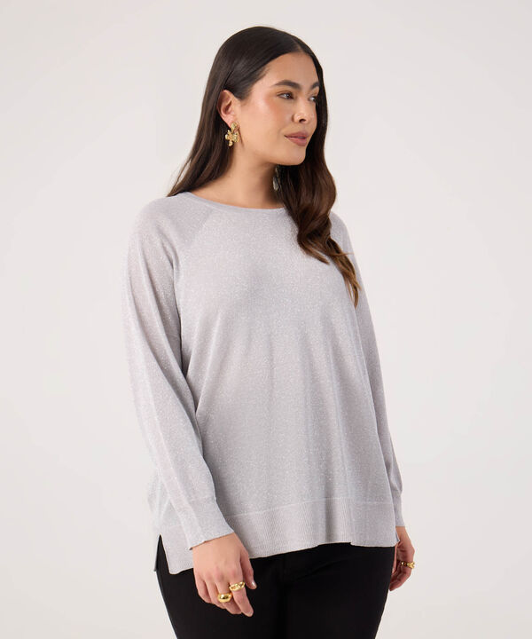 Saco Tejido Con Lurex image number null