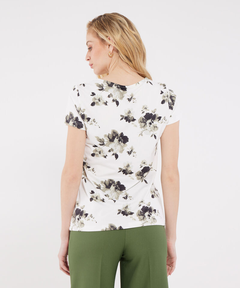 Camiseta Manga Corta con Estampado