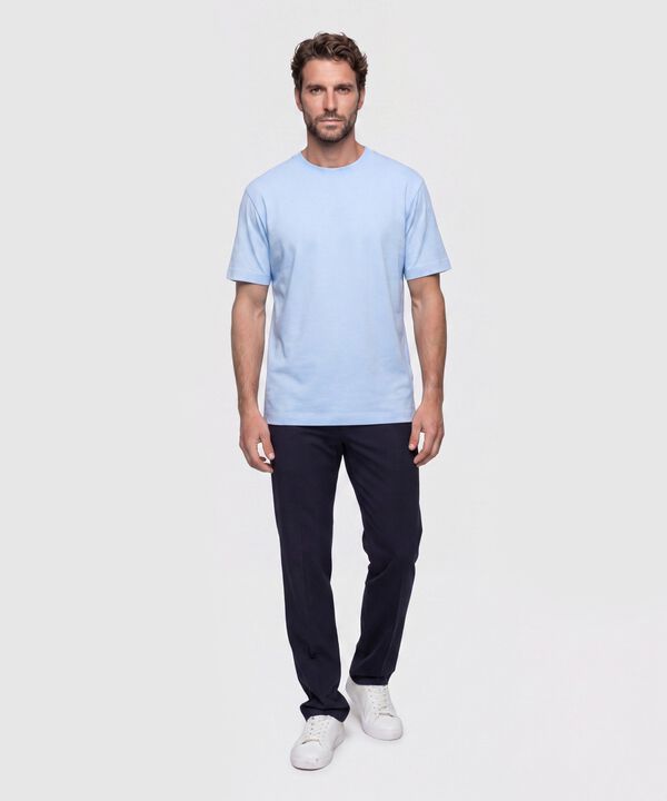 Camiseta Cuello Redondo Manga Corta Hombre