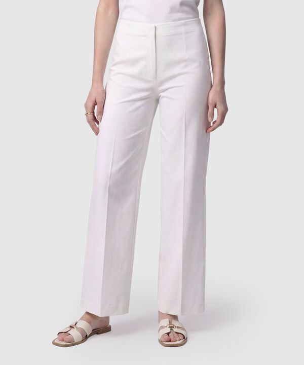 Pantal&oacute;n Culotte con Pretina Lisa Para Mujer