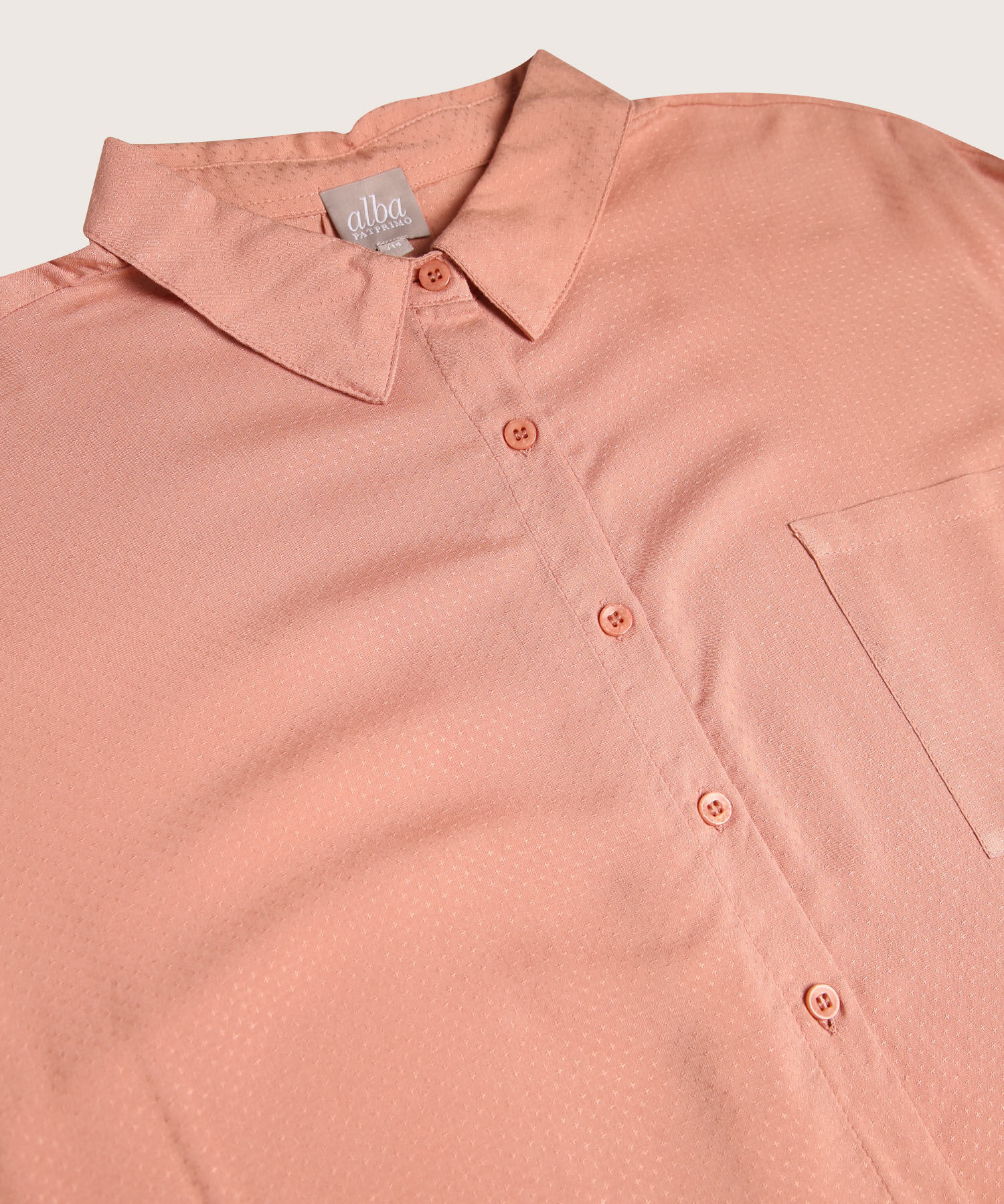 Camisa Manga Corta Con Pechera