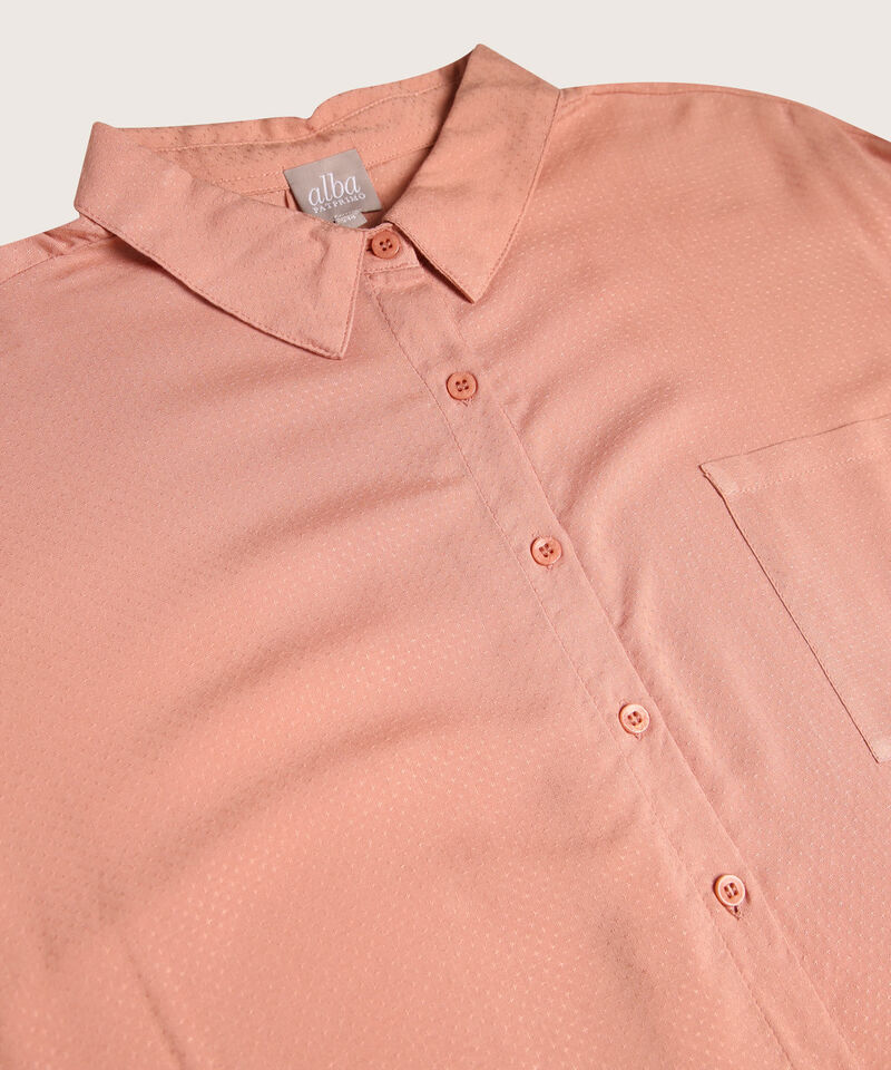 Camisa Manga Corta Con Pechera