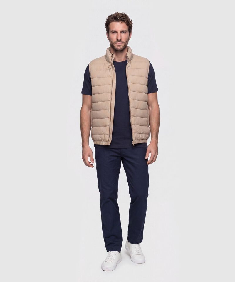 Camiseta Texturizada Cuello Redondo Hombre