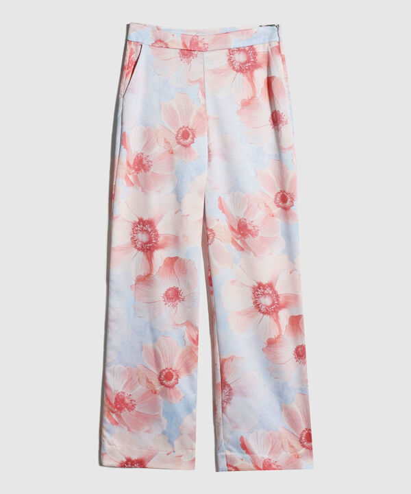 Pantal&oacute;n Satinado Estampado