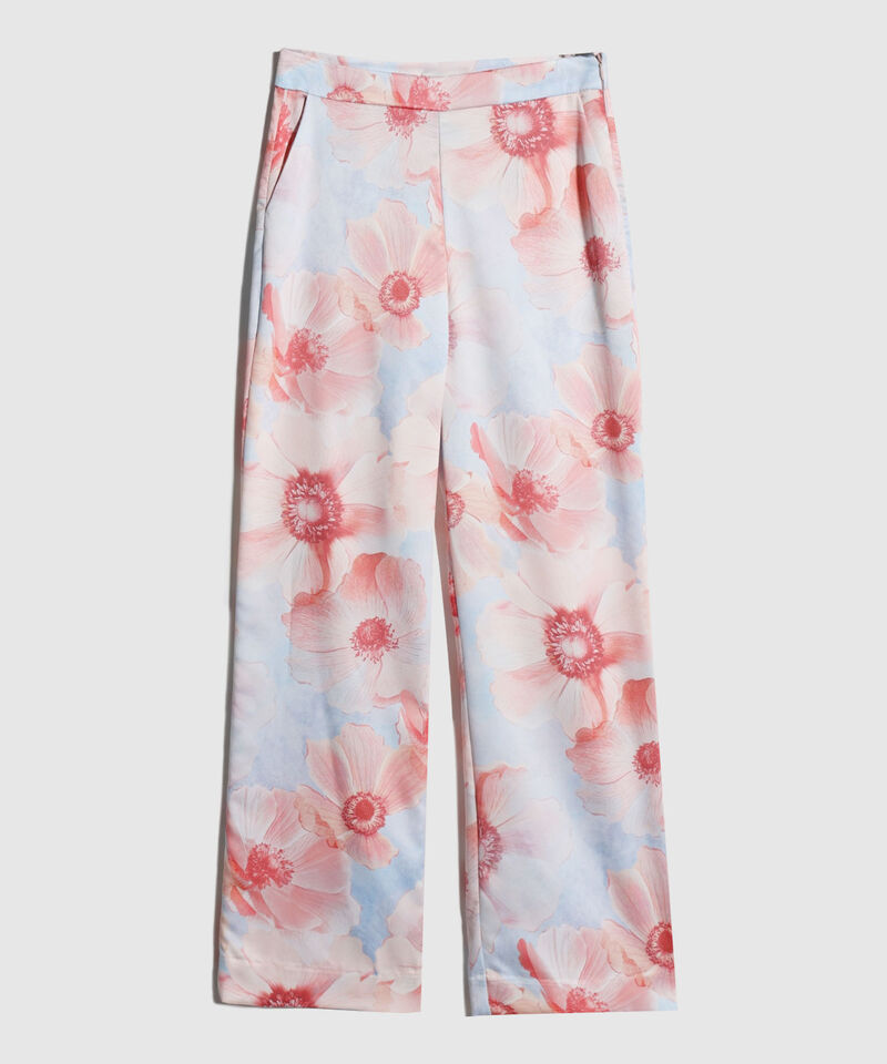 Pantal&oacute;n Satinado Estampado