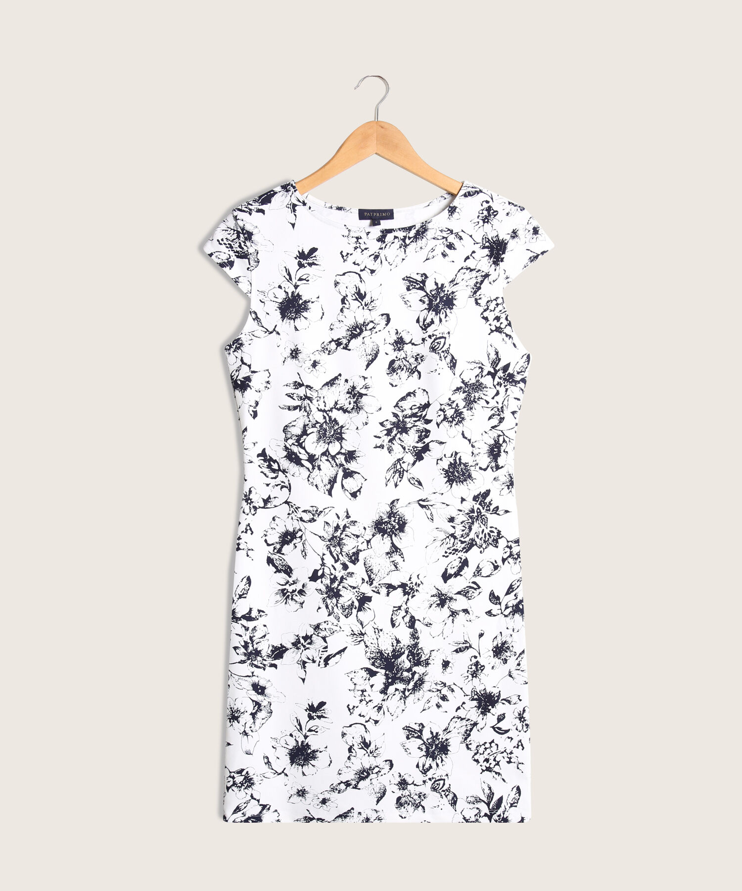 Vestido Corto Estampado