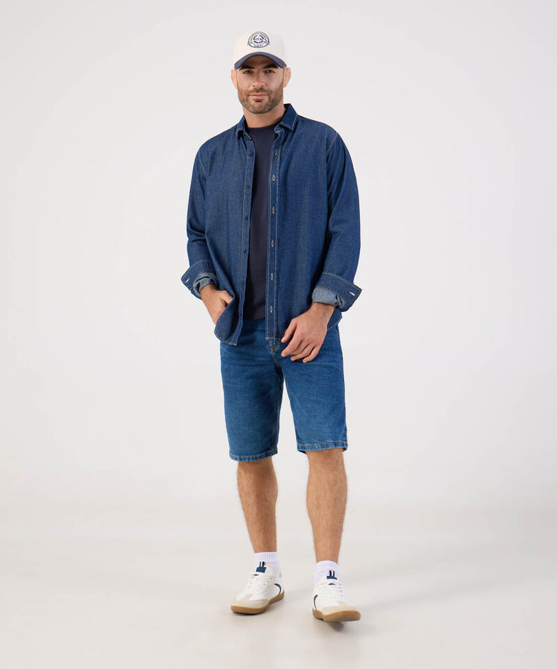 Camiseta B&aacute;sica Cuello Redondo Para Hombre