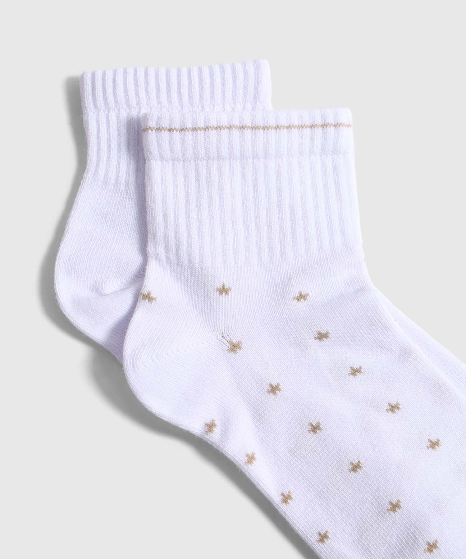 Set X2 Medias Tobilleras Soft Para Mujer