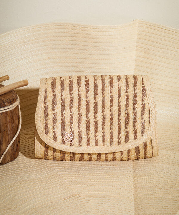 Bolso Sobre En Palma De Coco