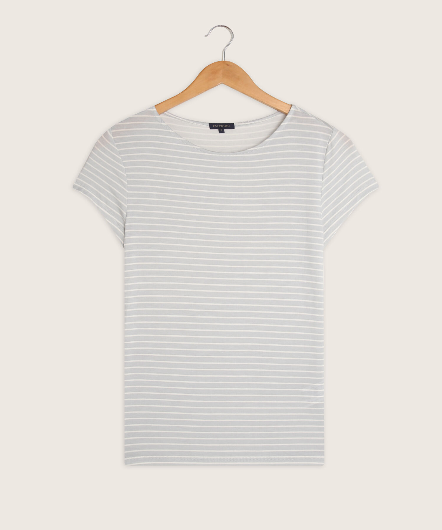 Camiseta Escote Redondo Negro