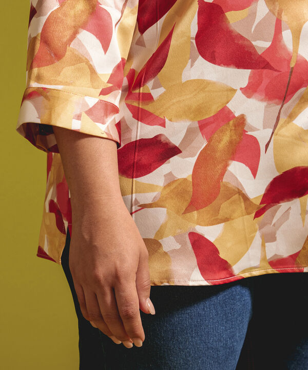 Camisa Manga 3/4 Estampada image number null