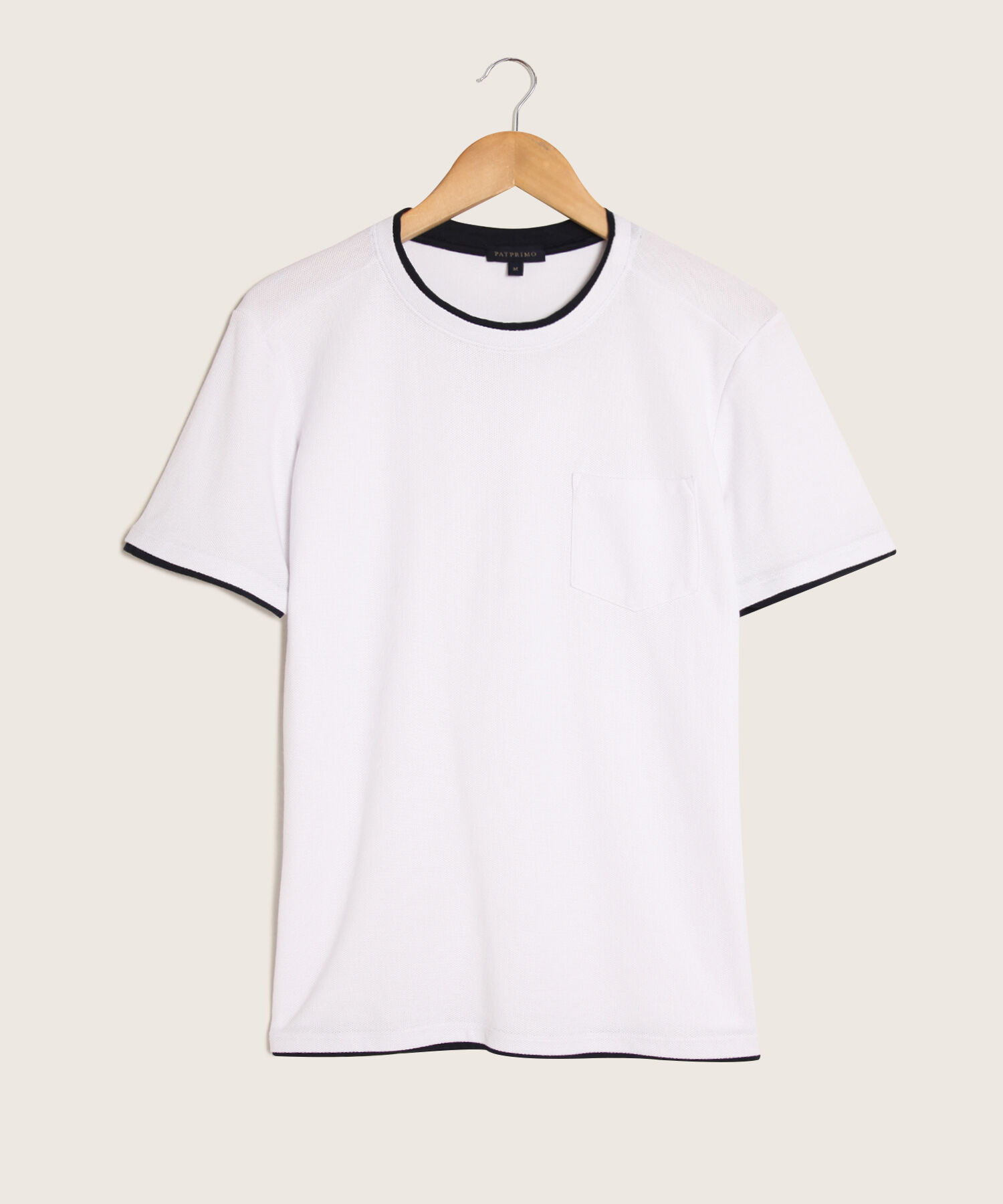 Camiseta Cuello Redondo Unicolor