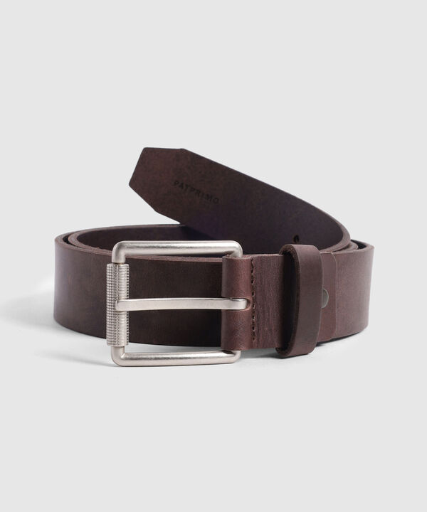 Cinturón de Correa Ancha Hebilla Clásica Para Hombre image number null