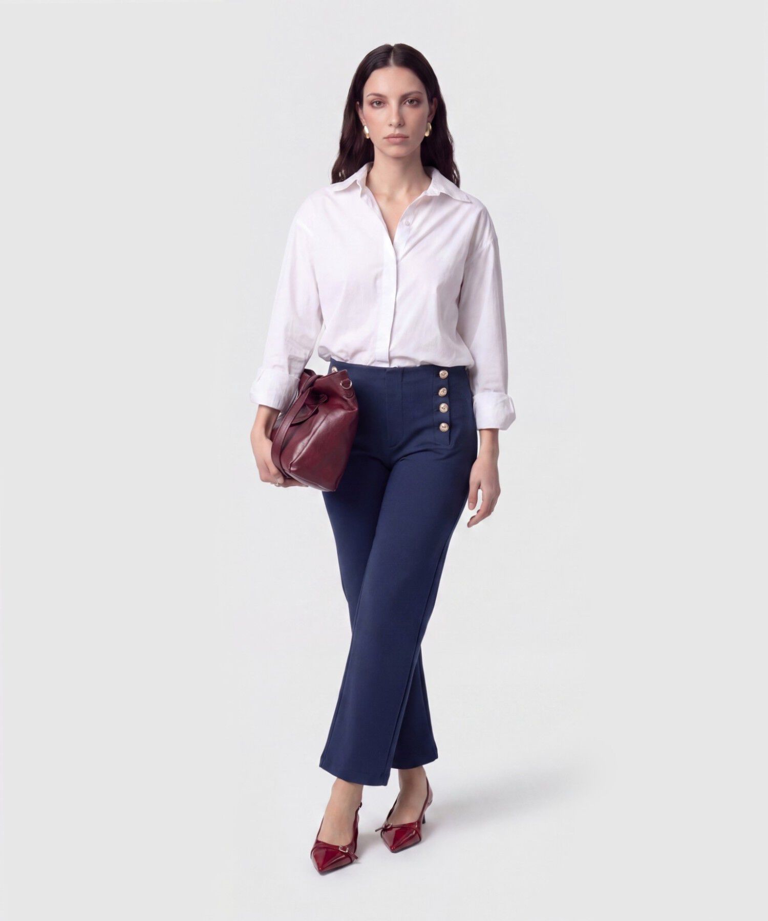 Leggings con Botones para Mujer