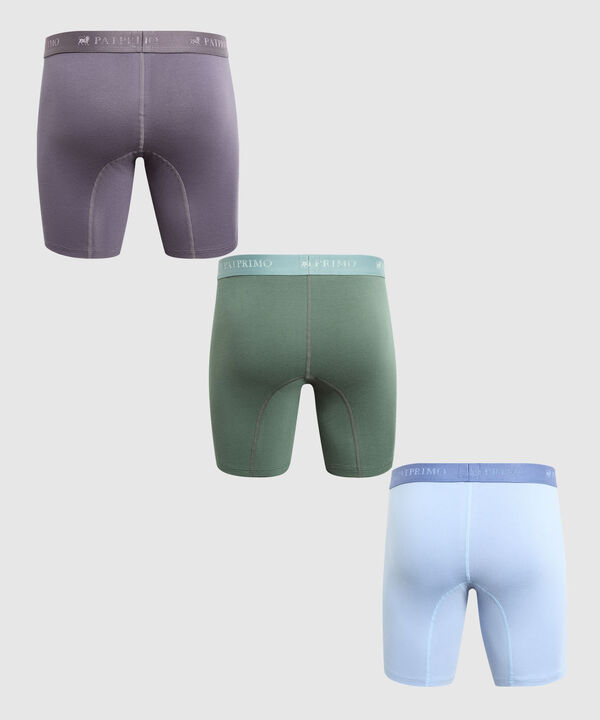 Pack X3 Boxer Para Hombre En Lycra-Algodón