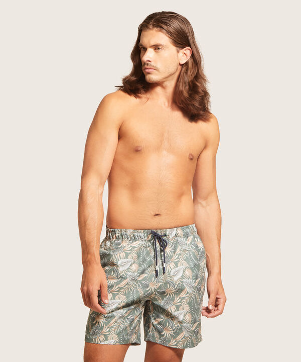 Bermuda Playera Estampada Y Con Cordon Ajustable