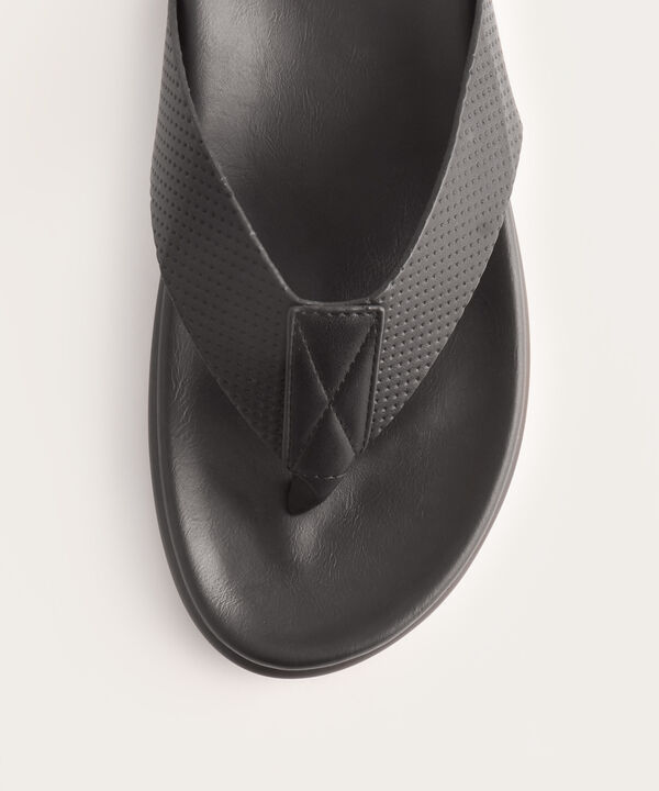 Sandalias De Dedo Con Plantilla Confort