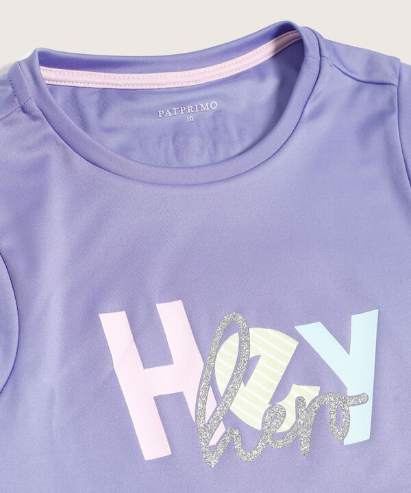Camiseta Atlética Cuello Redondo