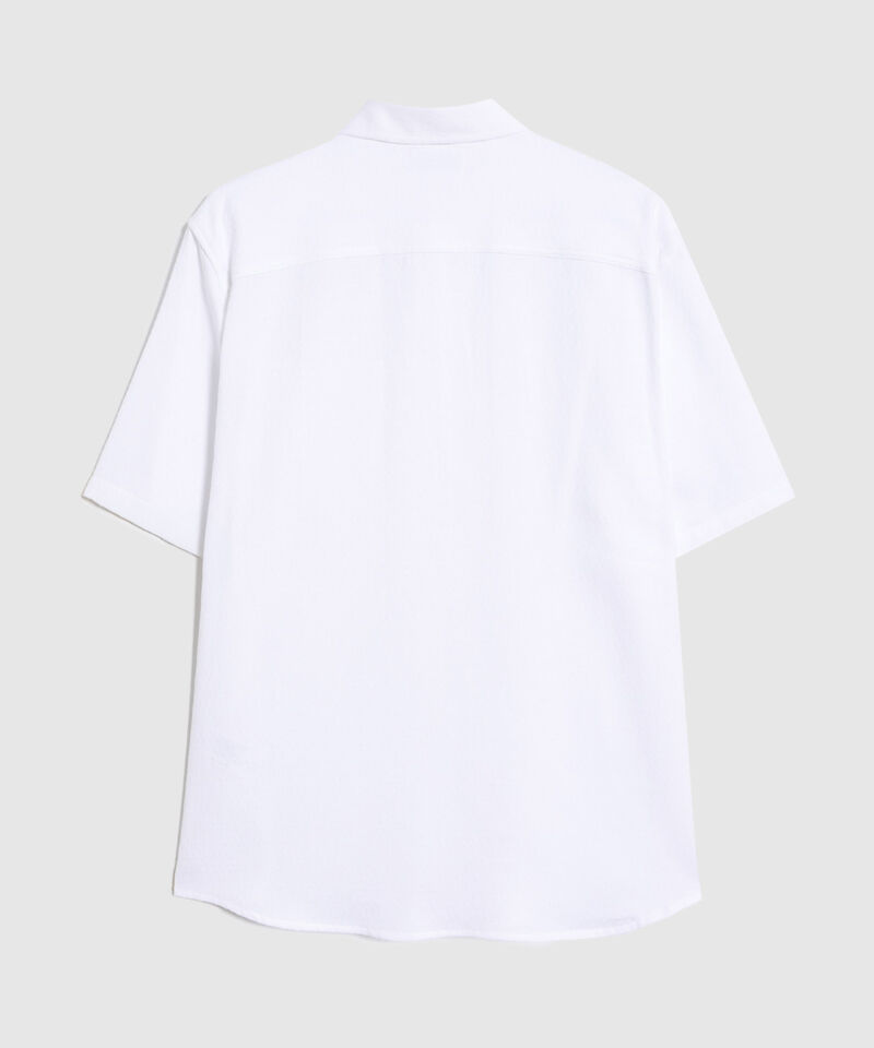 Casual De Manga Corta Con Textura Para Hombre